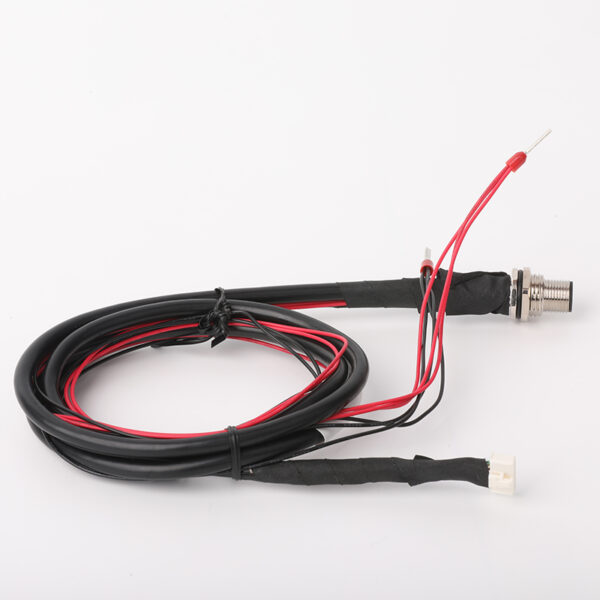 M12-17P Waterproof board end front lock male connector wire - Image 3