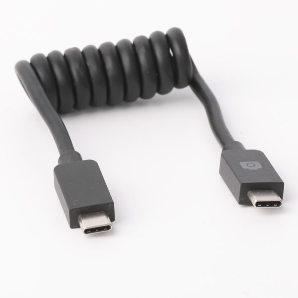 Durable Type C 3.0 Spring Wire Cable for Fast Charging