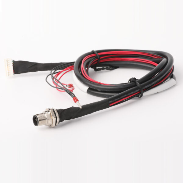 M12-17P Waterproof board end front lock male connector wire - Image 6