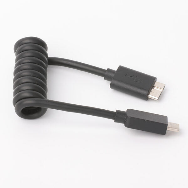 3.0 Micro B to Type C Spring Wire Cable - Image 9