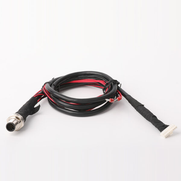 M12-17P Waterproof board end front lock male connector wire harness - Image 9